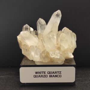 Quarzo Bianco con base 2