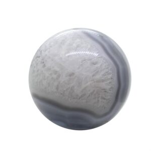 Sfera di Agata Grigia di 14 cm di diametro