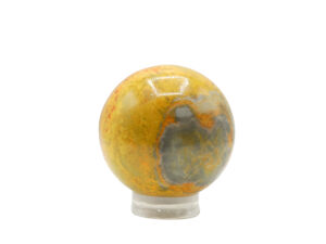 Sfera in Diaspro Bombo 5cm a macchie grigie