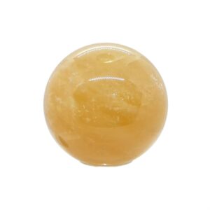 Sfera Calcite Miele di 13 cm di diametro
