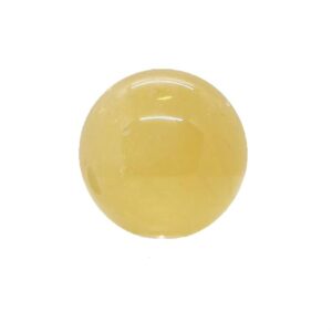 Sfera Calcite Miele di 7 cm di diametro