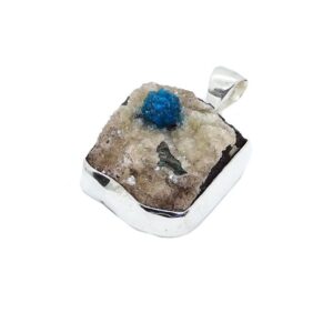 Pendente in Cavansite quadrato    CAP01