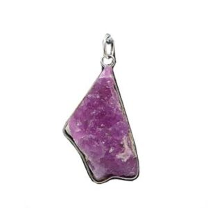 Pendente in drusa di Cobalto Calcite   CDP04