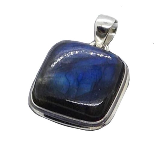 Orecchini Goccia In Argento 925 Con Labradorite Iridiscente – Lunghezza 4,5 Cm