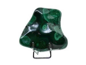 Pezzo di Malachite triangolare