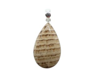 Pendente in Aragonite a goccia     ARAP/03