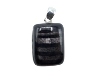 Pendente in Iperstene quadrato   HYP01