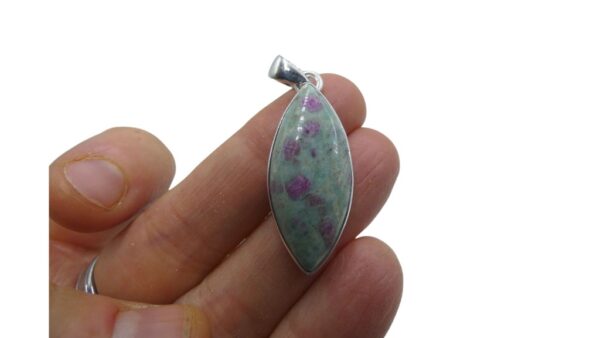 Pendente in Ruby Fuchsite rfp04 1