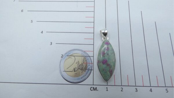 Pendente in Ruby Fuchsite rfp04 2