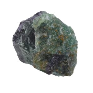 Pezzo di Fluorite verde e viola grezzo