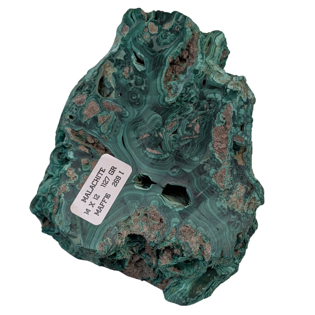 Pezzo grezzo in Malachite 2 Bellissimo pezzo di malachite