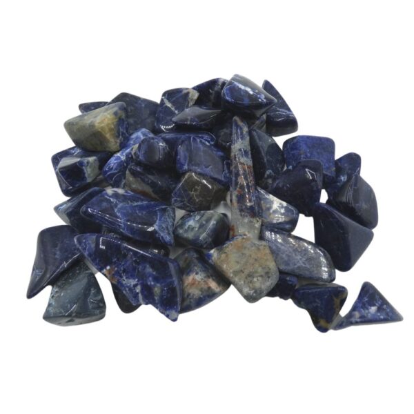 Pietre burattate in sodalite 1