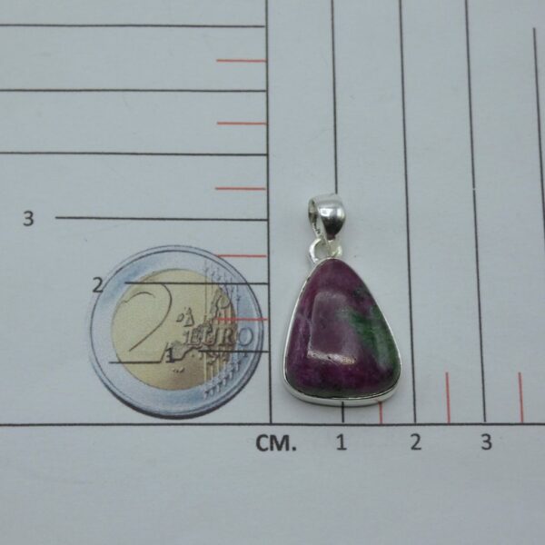 Pendente in Ruby Zoisite rzpe07