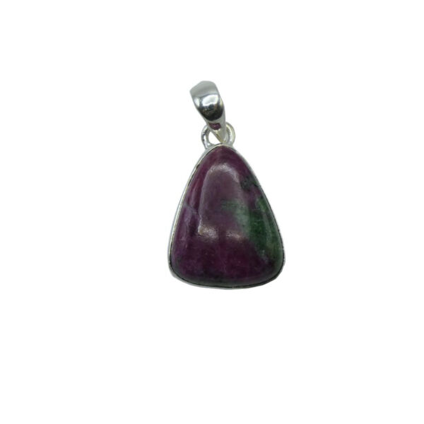 Pendente in Ruby Zoisite rzpe07 2