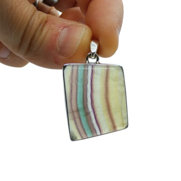 Pendente in fluorite flpe10