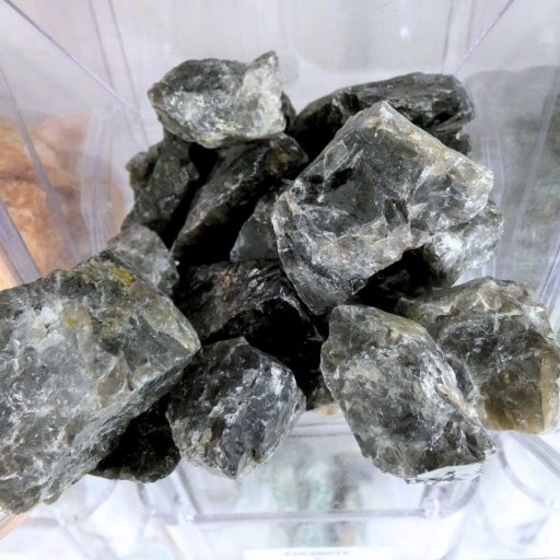 Pezzi grezzi in Quarzo Fum&eacute;