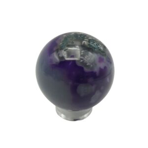 Sfera di Agata viola