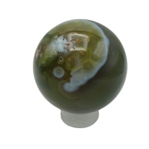 Sfera di Agata verde