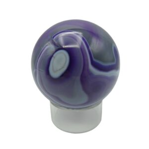 Sfera di Agata Viola e Grigia