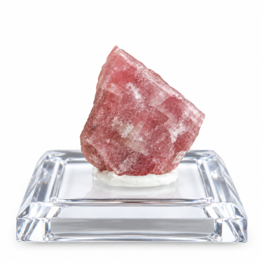 Fluorite del Monte Bianco su Basetta in Plexiglass