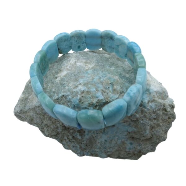 bracciale larimar quadrato