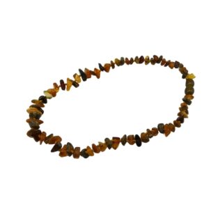 Collana in Ambra bimbo bicolore