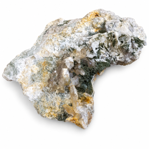 Quarzo Bianco del Monte Bianco con Clorite e Calcite