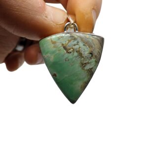 Pendente in Variscite triangolare   VARP03