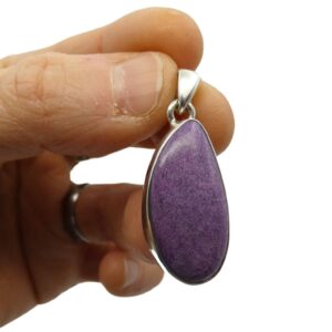 Pendente in Purpurite a goccia    PURP04