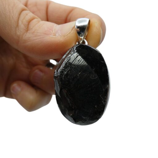 Pendente in Shungite ovale