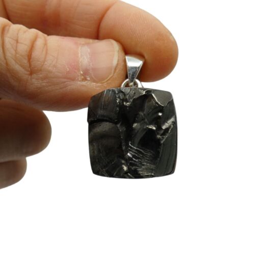 Pendente in Shungite quadrato