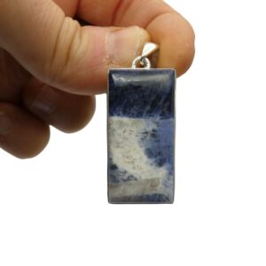 Pendente in Sodalite rettangolare    SODP07