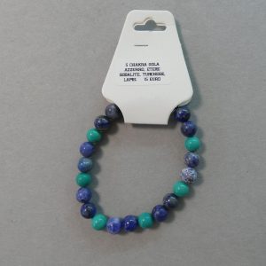 Braccialetto 5 chakra gola