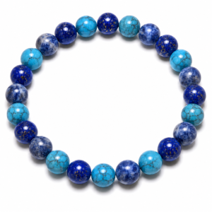 Braccialetto 5 chakra gola