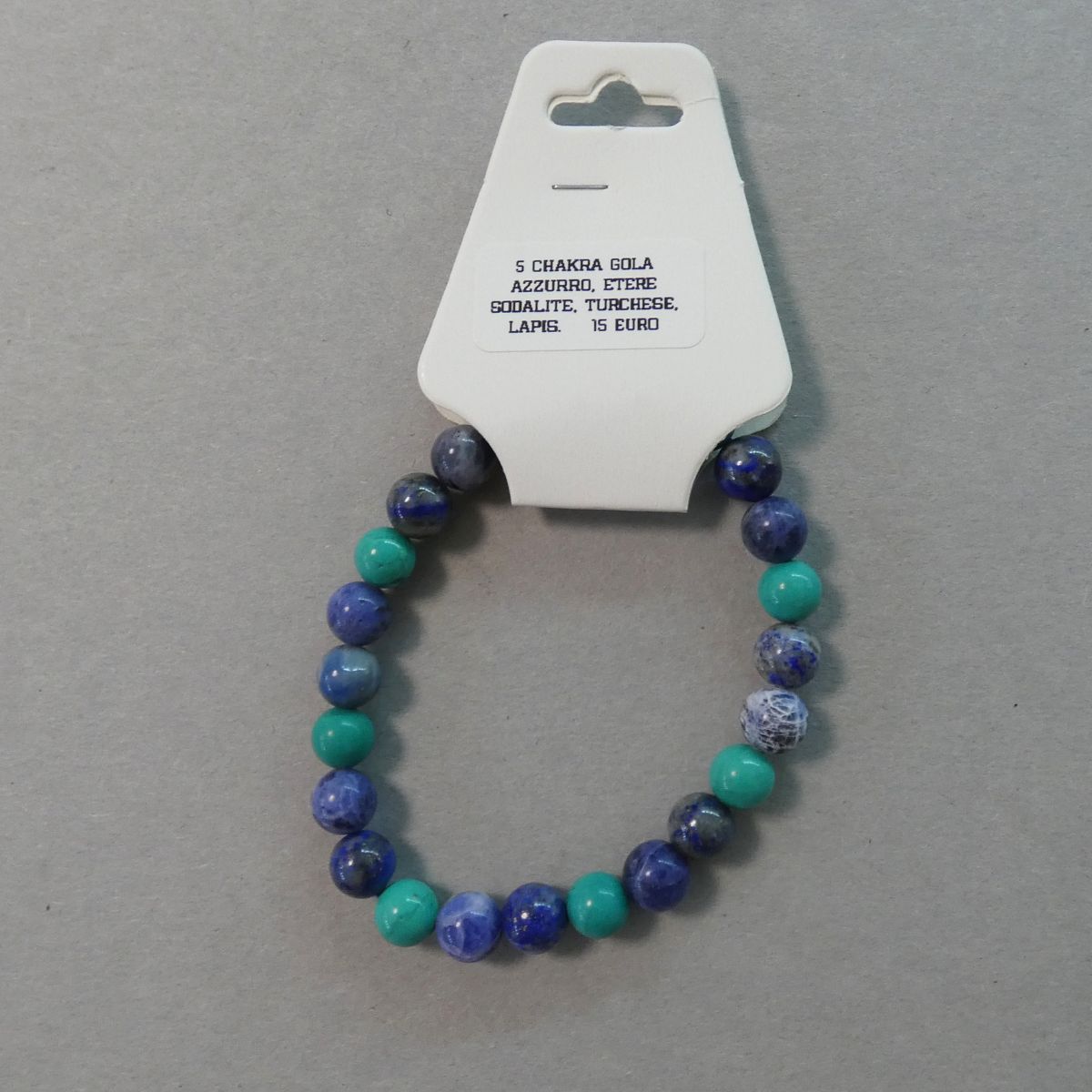 Braccialetto 5 chakra gola 1 Braccialetto 5 chakra gola