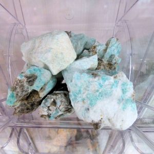 Pezzi grezzi di Amazzonite