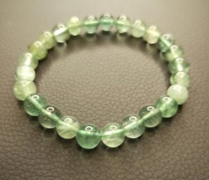 Braccialetto in fluorite verde
