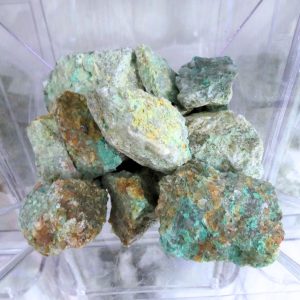 Pezzi grezzi in Malachite