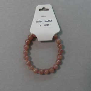 Braccialetto in Quarzo Fragola