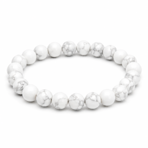Braccialetto in Howlite Rame