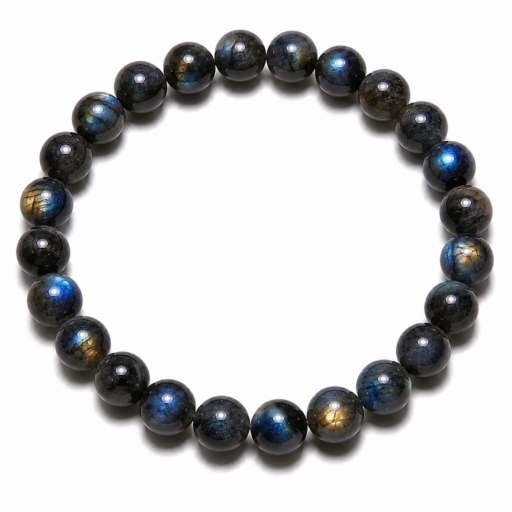 Braccialetto in Labradorite Nera