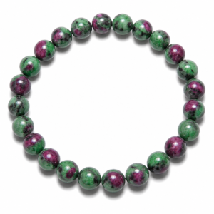 Braccialetto in Ruby Zoisite