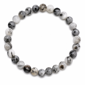 Braccialetto in Rutile Nero