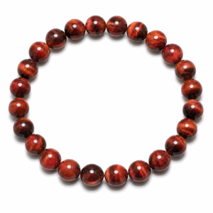 Braccialetto in Tiger Eye Rosso
