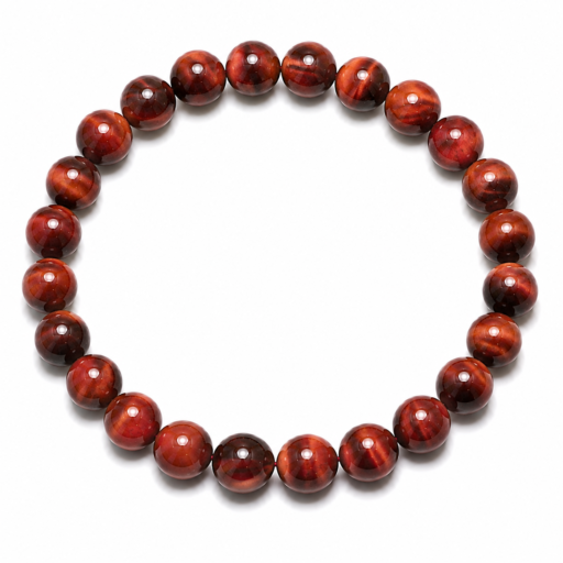 Braccialetto in Tiger Eye Rosso