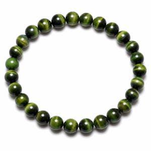 Braccialetto in Tiger Eye Verde