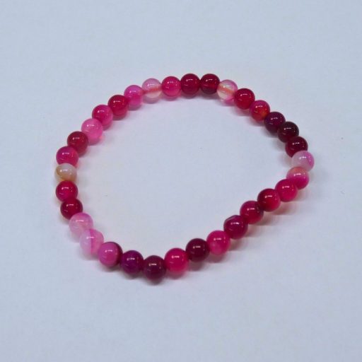 Braccialetto bambino in Agata Rosa
