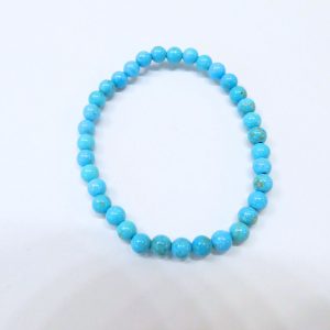 Braccialetto bambino in Howlite Azzurra