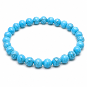Braccialetto bambino in Howlite Azzurra