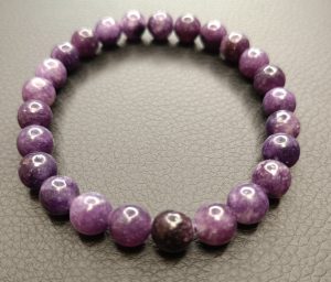 Braccialetto in lepidolite